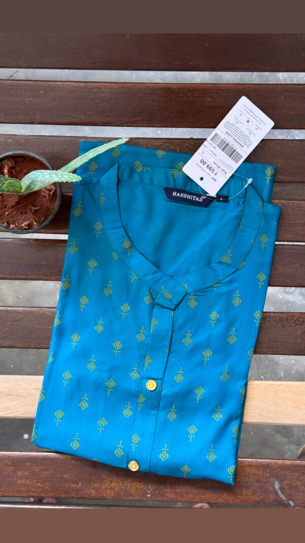 Premium Collar Neck Kurti