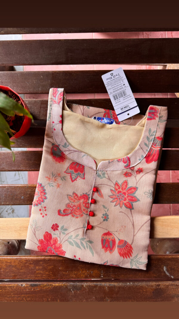 Tissue Silk Kurti with lining
