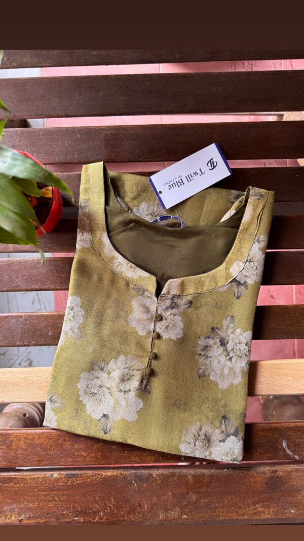 Tissue Silk Kurti with lining