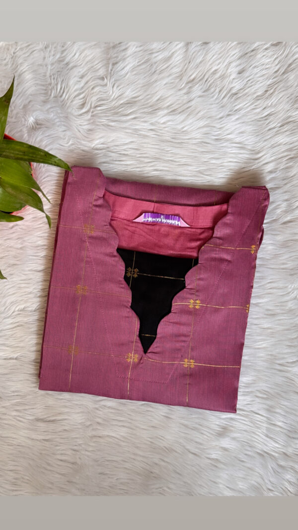 Handloom Silk Kurti with lining