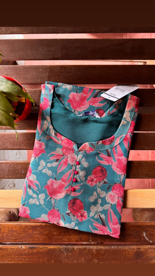 Tissue Silk Kurti with lining