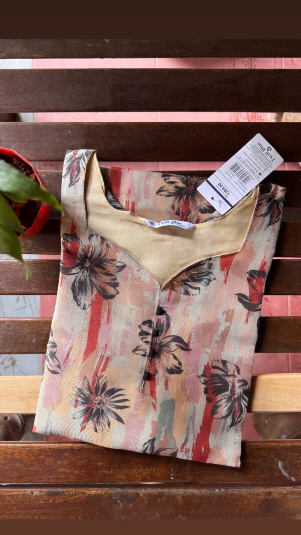 Tissue Silk Kurti with lining