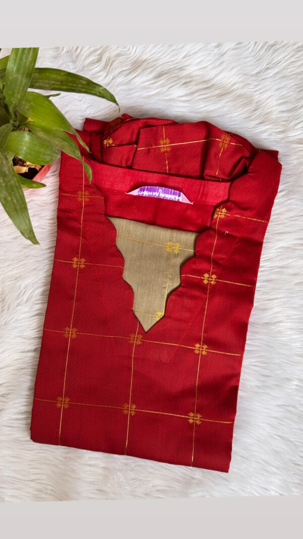 Handloom Silk Kurti with lining