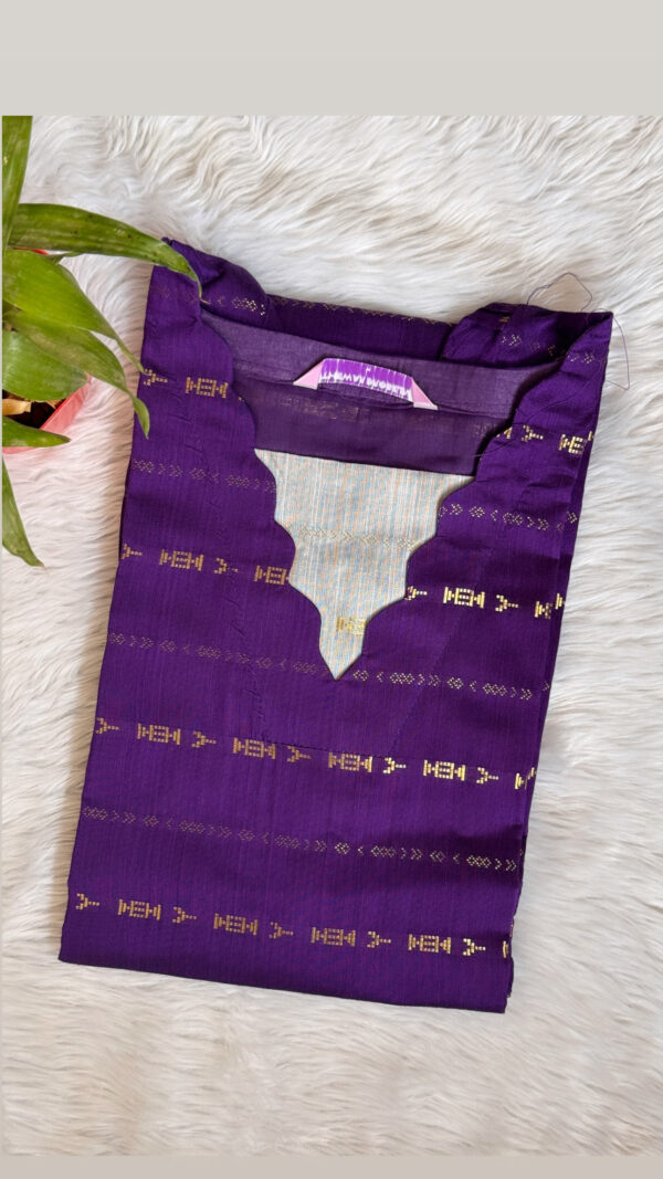 Handloom Silk Kurti with lining