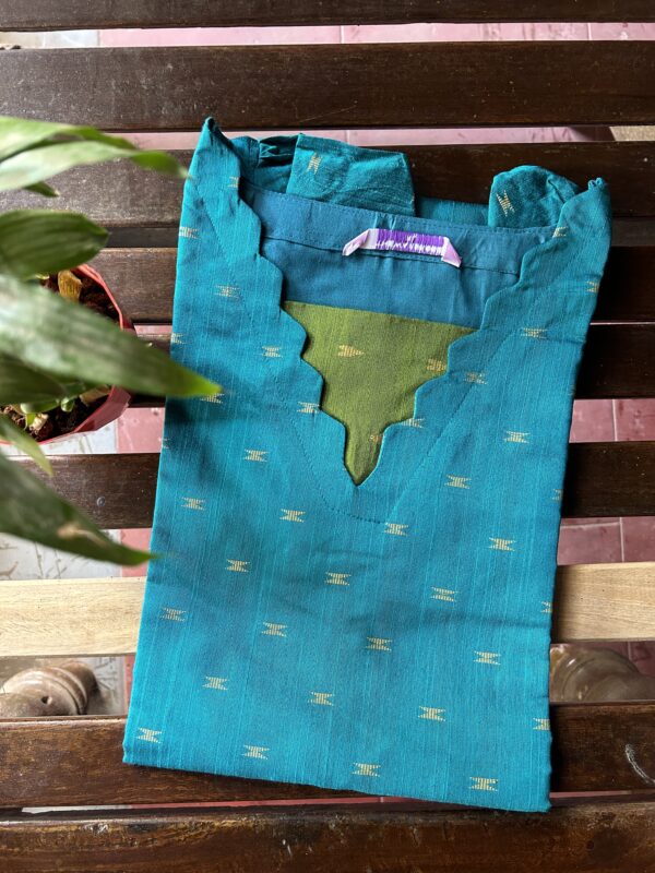 Handloom Silk Kurti with lining