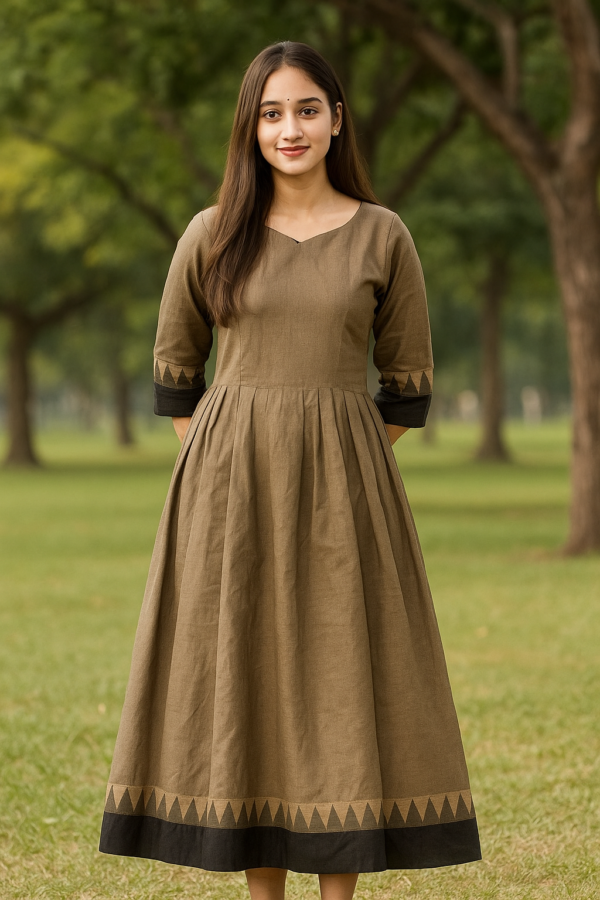 Chettinad cotton gown