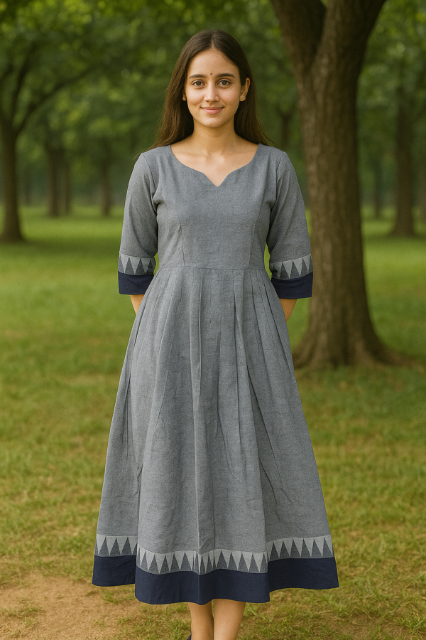 Chettinad cotton gown