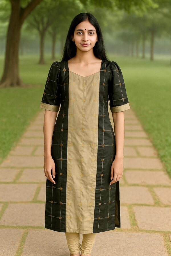Raw Silk Kurti with lining
