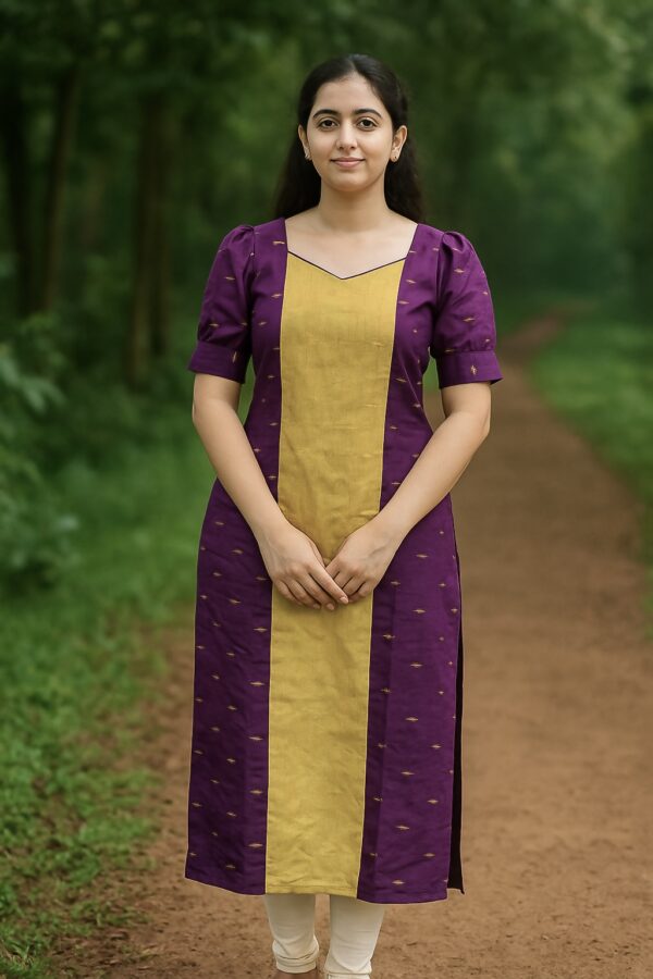 Raw Silk Kurti with lining