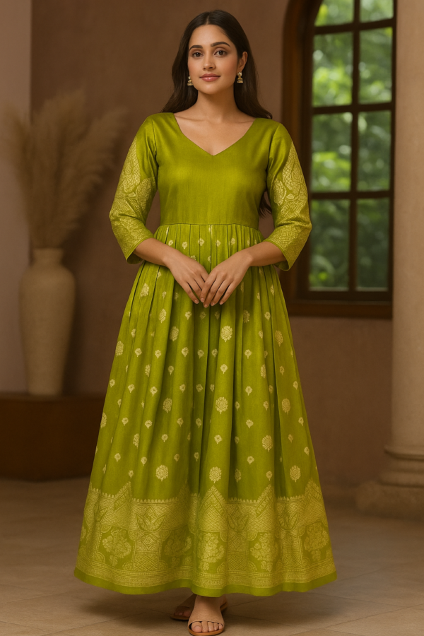 Jacquard gown - Image 2