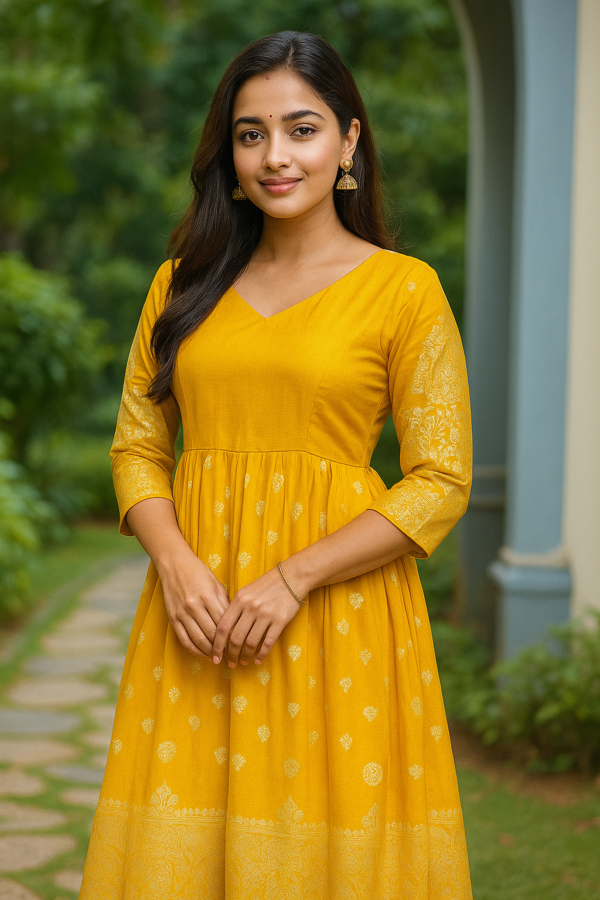 Jacquard gown - Image 2