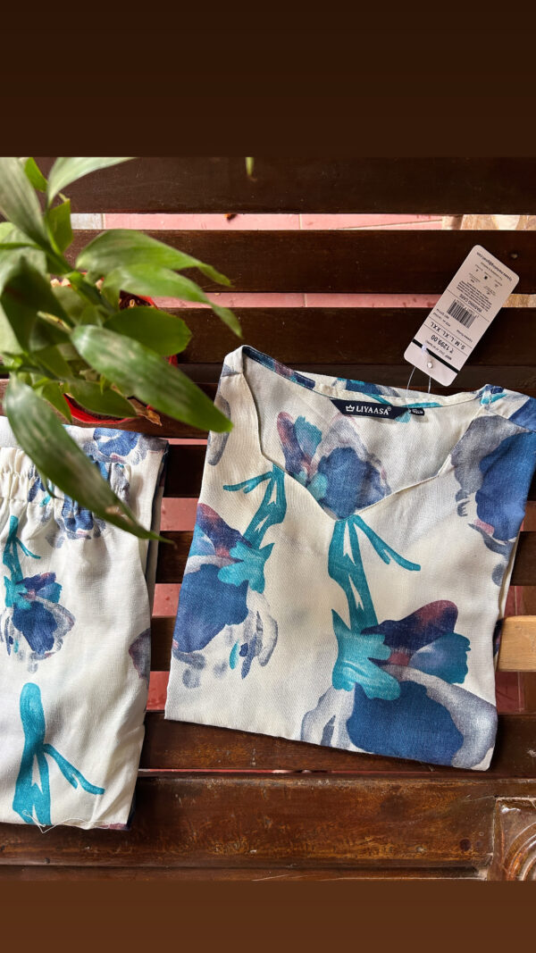 Slub linen coord sets