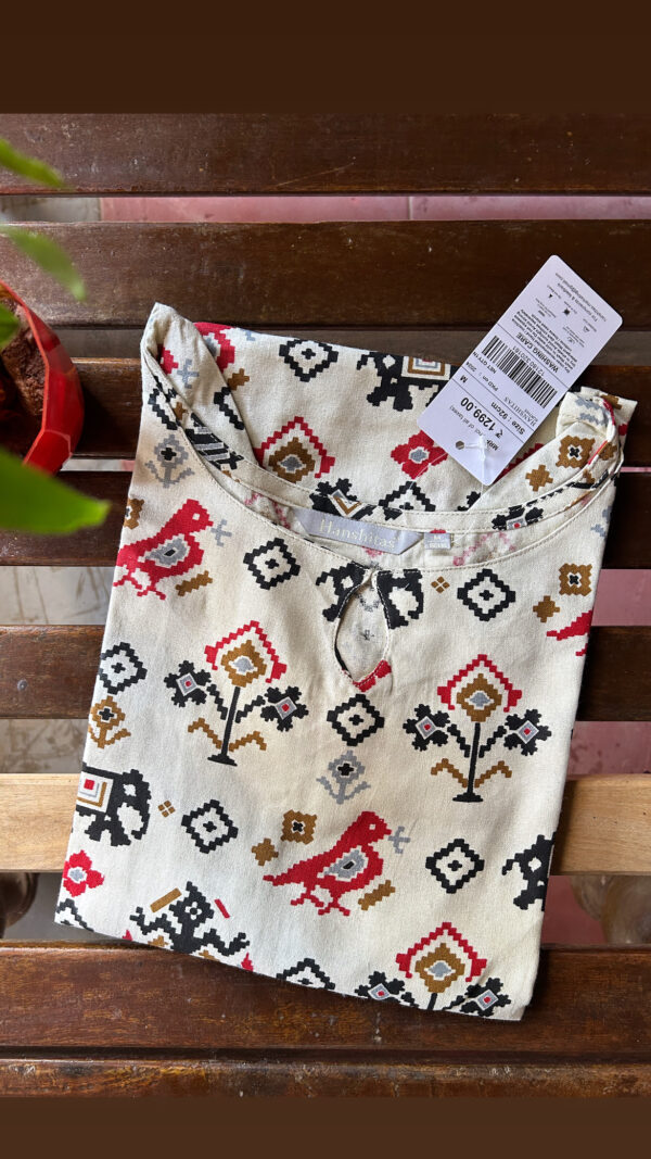 Warli flex Cotton Kurtis