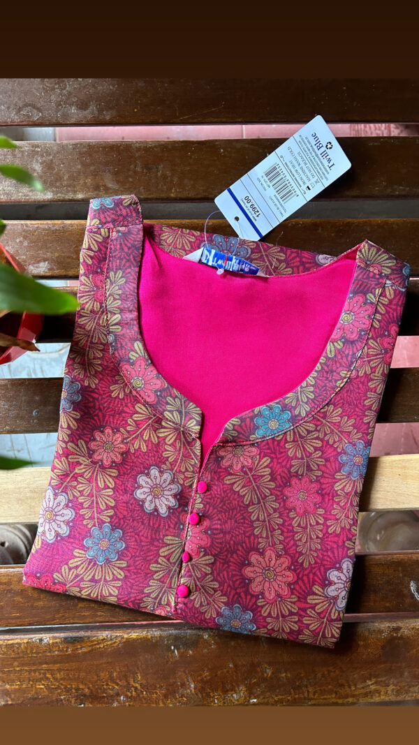 Tissue Silk Kurti with lining