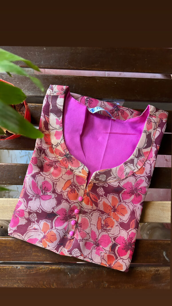 Tissue Silk Kurti with lining