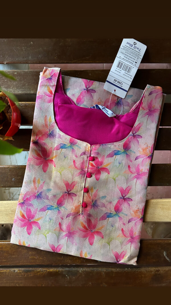 Tissue Silk Kurti with lining