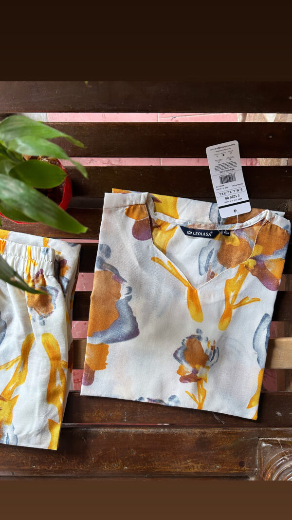 Slub linen coord sets