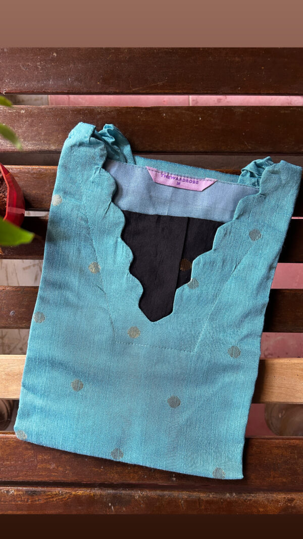 Raw silk Kurti with lining