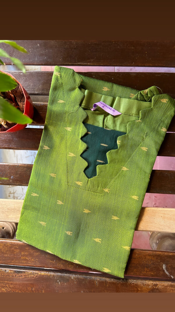 Raw silk Kurti with lining