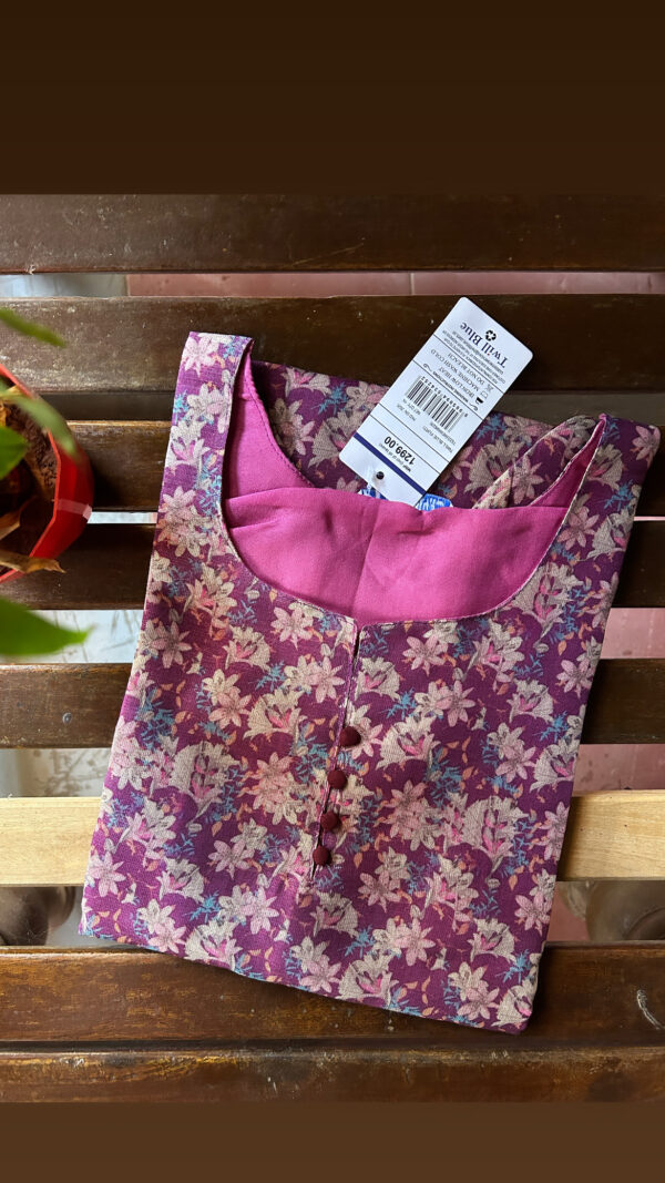 Tissue Silk Kurti with lining