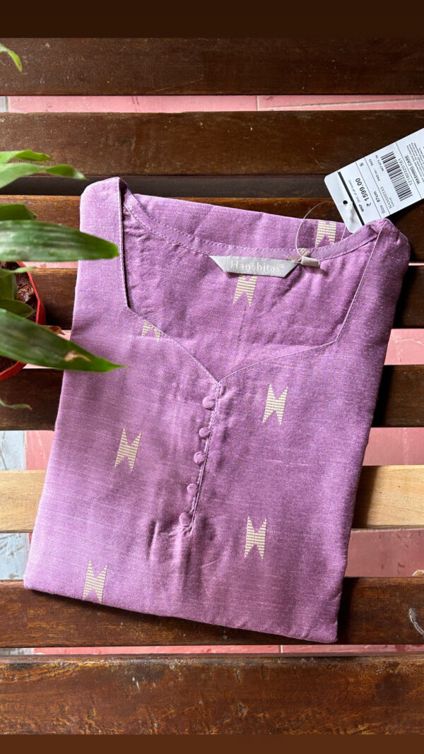 Raw silk Kurti with lining