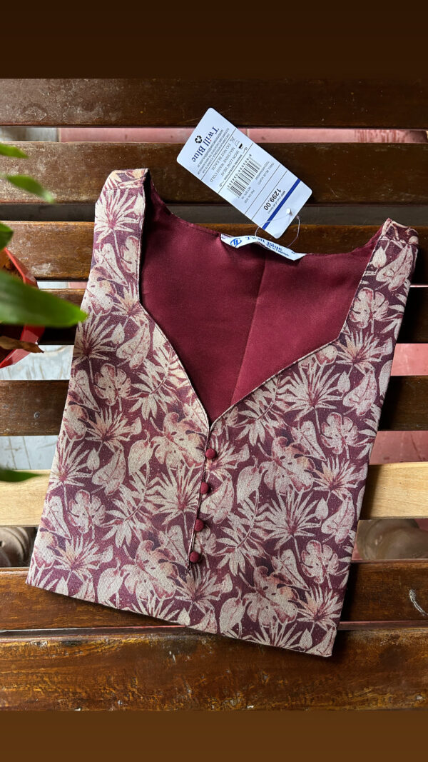 Tissue Silk Kurti with lining