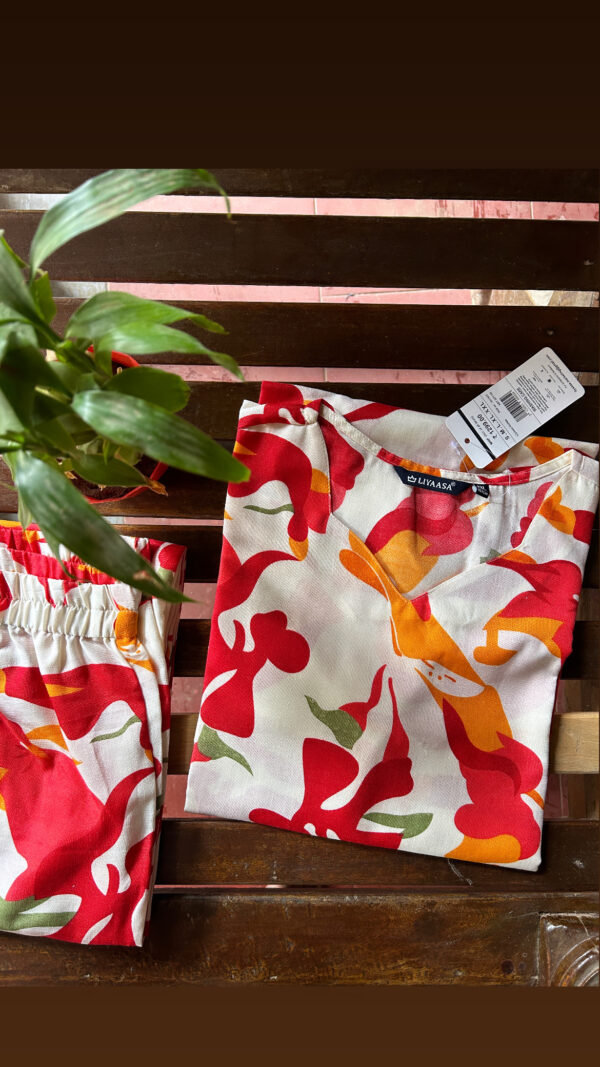 Slub linen coord sets