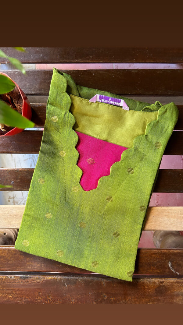 Raw silk Kurti with lining