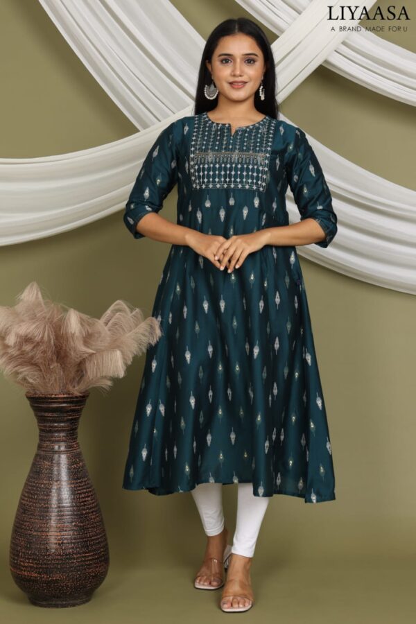 Silk umbrella Kurtis