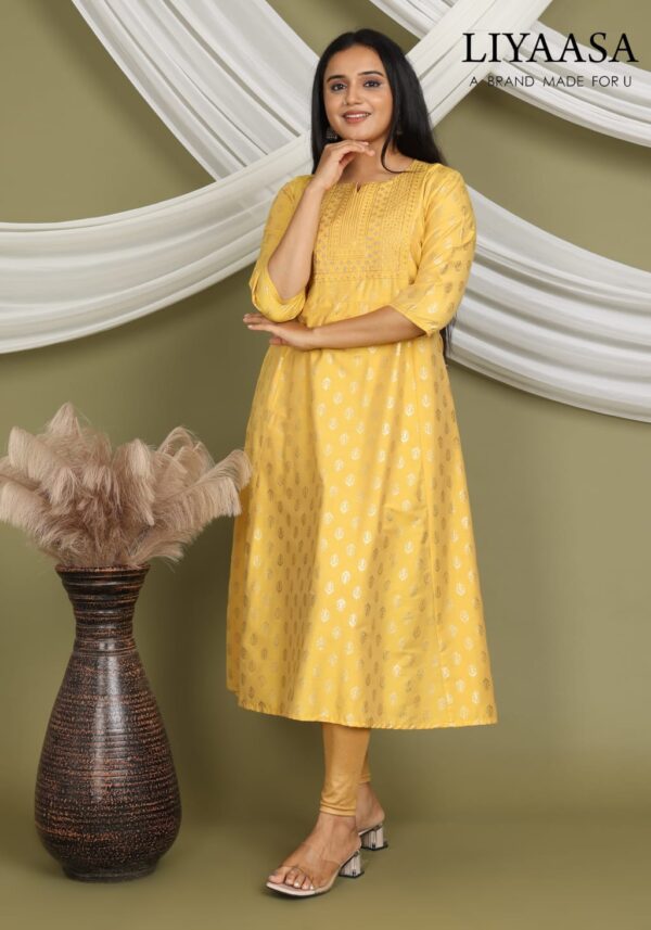 Silk umbrella Kurtis