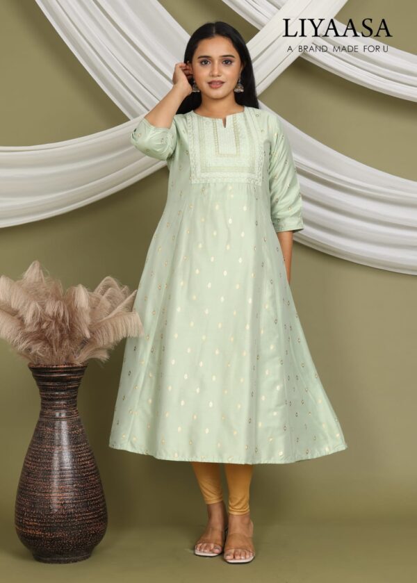 Silk umbrella Kurtis