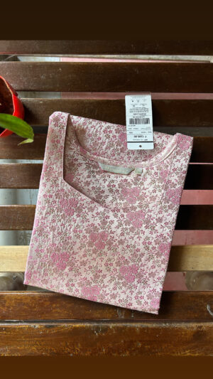 Banarasi silk kurti with lining