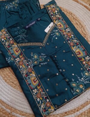 Premium silk kurti sets