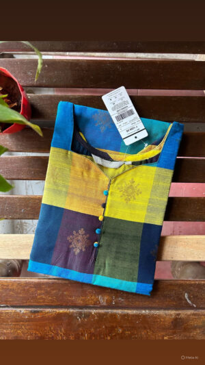 Raw silk Kurti with lining