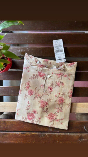 Russian silk Kurti with lining