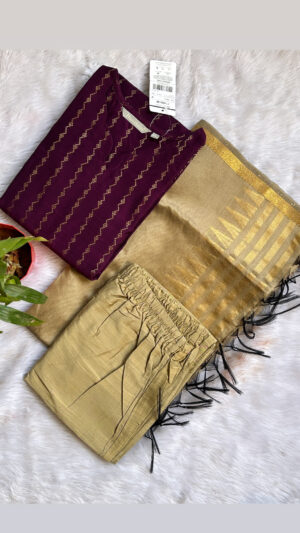 Raw silk 3pc sets