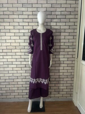 Cotton kurti & palazzo Sets
