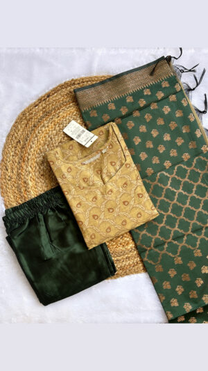 Banarasi silk 3pc sets