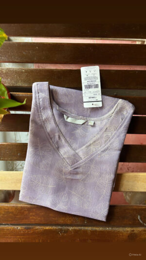 Tissue silk Kurti with lining