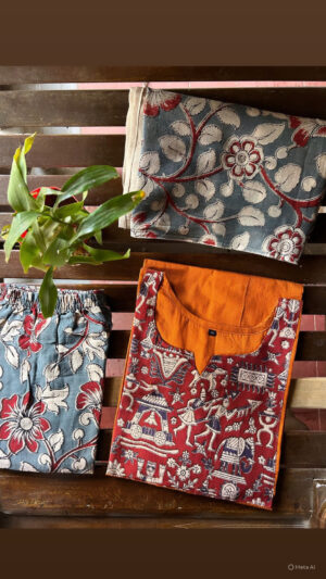 Kalamkari 3pc sets
