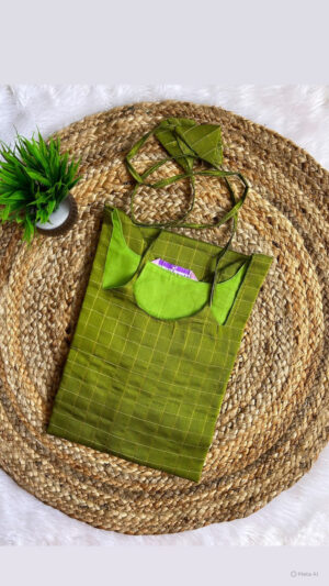 Raw silk Kurti with lining