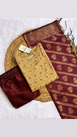 Banarasi silk 3pc sets