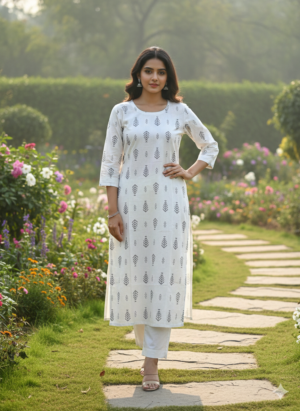 Kadhi Cotton Kurti Sets