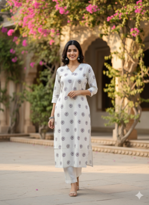 Kadhi Cotton Kurti Sets
