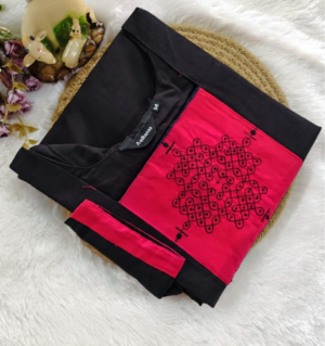 Kolam silk cotton Kurti with lining