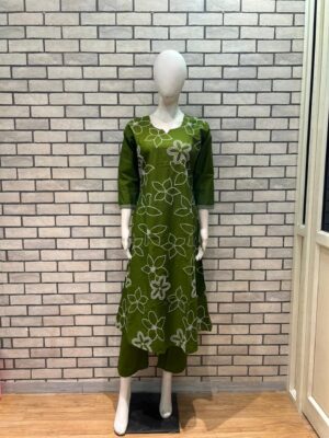 Cotton Aline kurti Sets