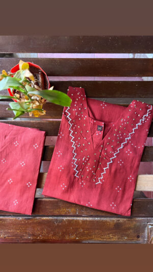 Budget friendly cotton kurti sets