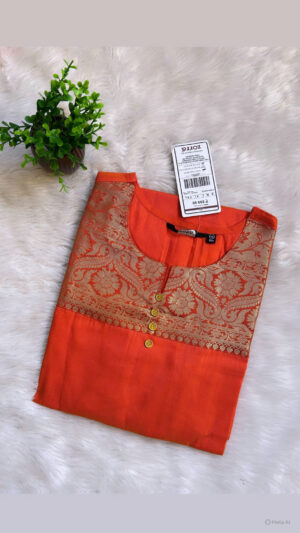 Silk cotton kurtis