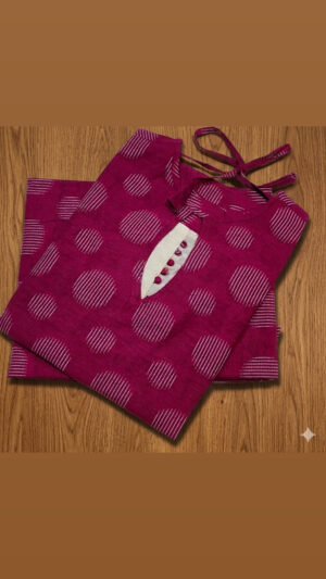 Cotton kurti with back knot