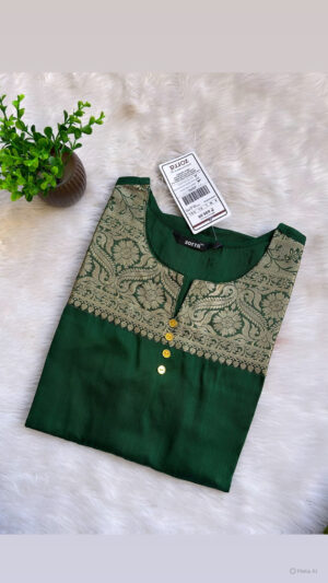 Silk cotton kurtis
